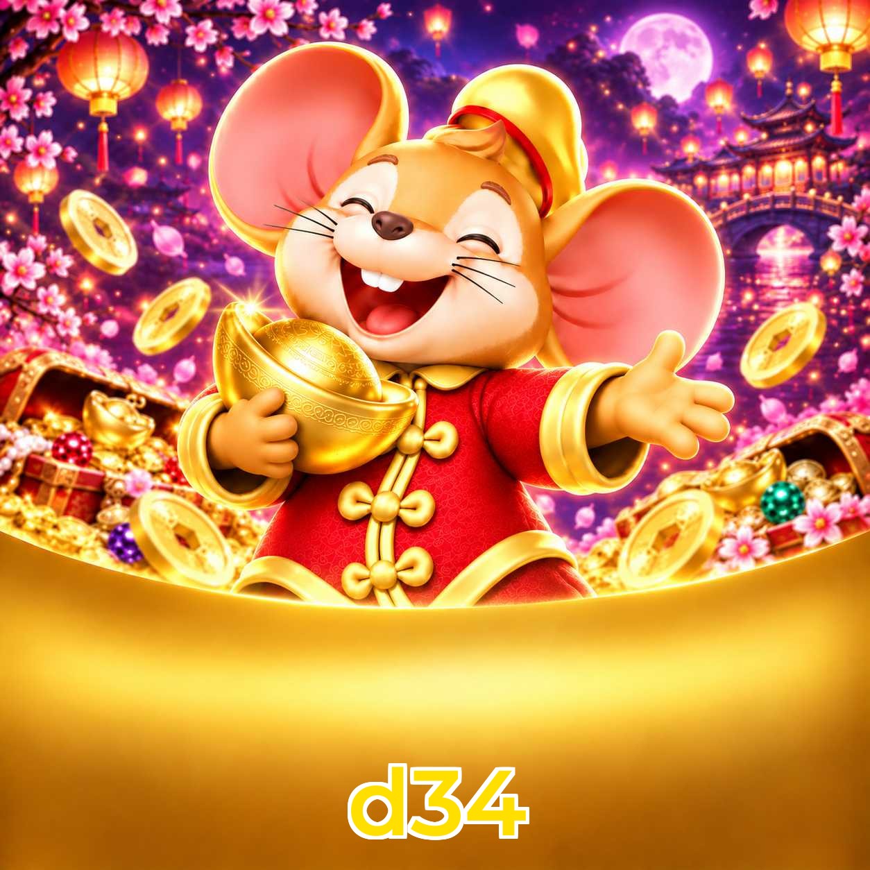 Interface de jogos na d34 incluindo Plushie Frenzy